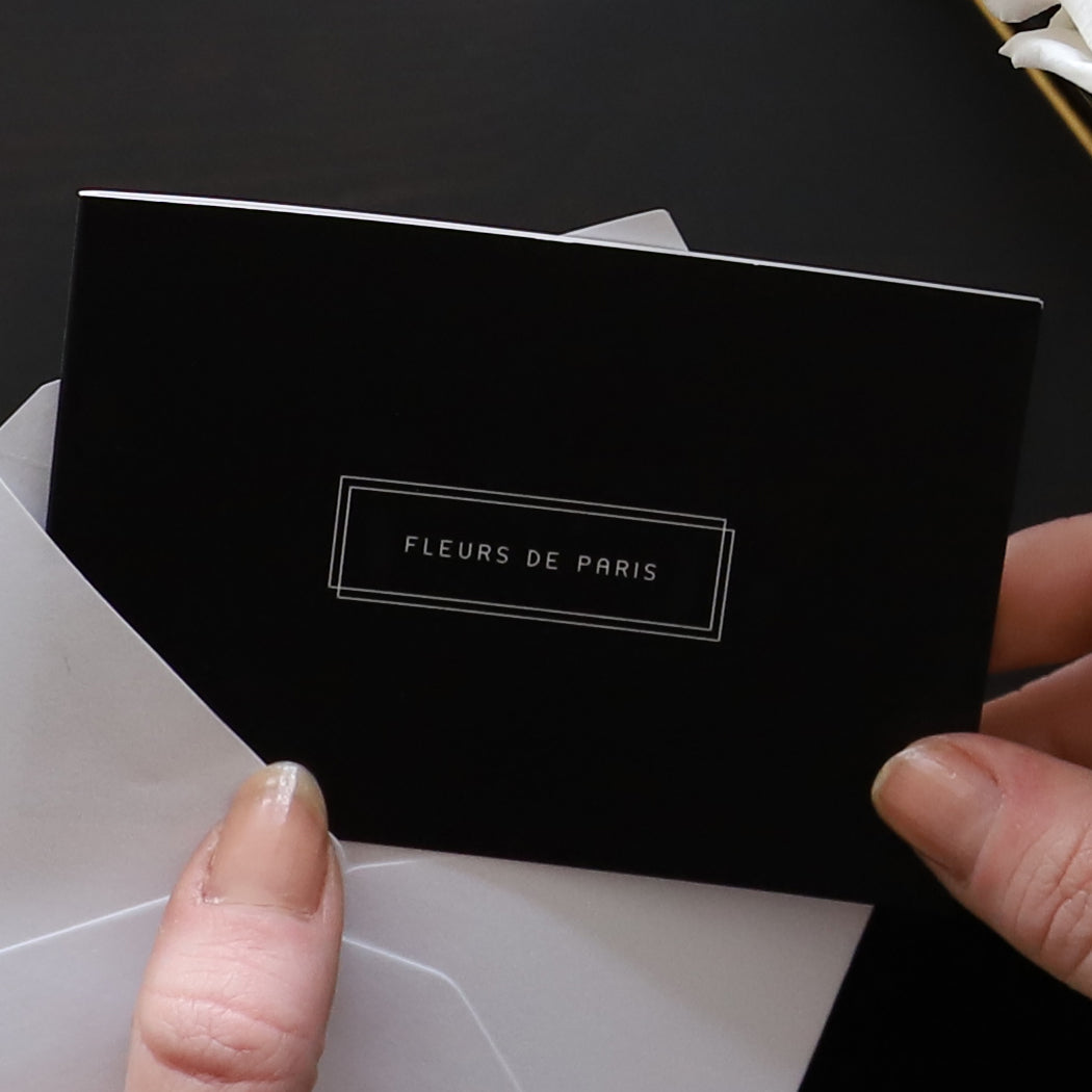 Greeting Card FLEURS DE PARIS